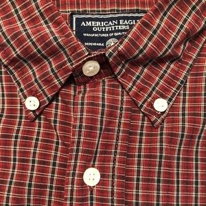 Men's Vintage American Eagle Button Down Shirt